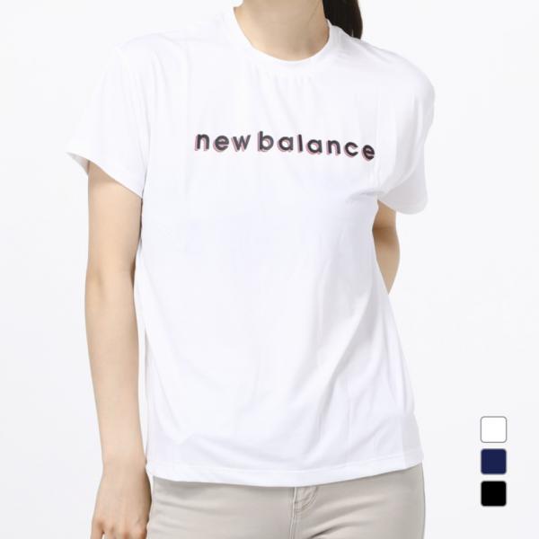 ニューバランス レディース 半袖 機能Tシャツ ショートスリーブTシャツ AWT21188 スポーツウェア New Balance