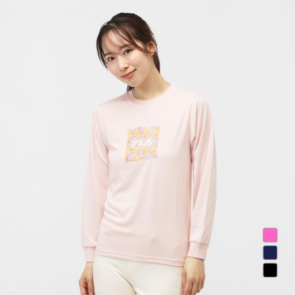 FILA（フィラ） レディース 長袖 機能 Tシャツ FW25FP826 スポーツ
