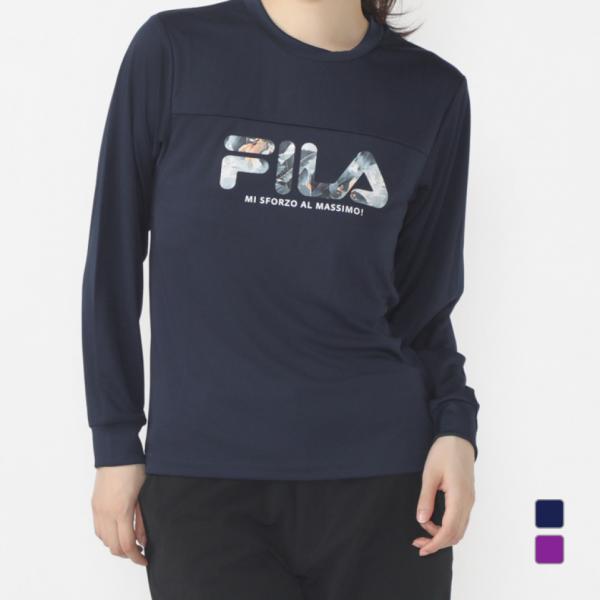 FILA 長袖Tシャツ　ダウンジャケット 楽天市場】FILA フィラ 長袖 Tシャツ ロンT メンズ 大きいサイズ