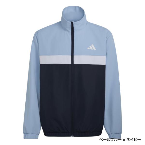 アディダス ジュニア キッズ 子供 ウインドジャケット K CB ウーブン ジャケット JH256 LH3579 LG6951 LG6950 アルペン・スポーツデポ限定 adidas