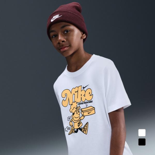 NIKE（ナイキ） ジュニア キッズ 子供 半袖 Tシャツ YTH NSW OC FUN S