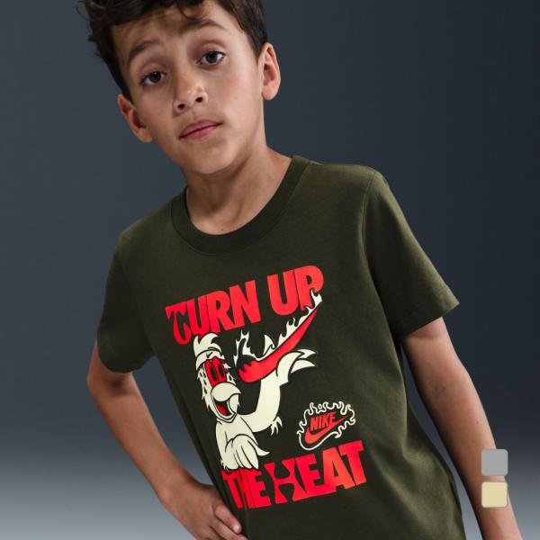 NIKE（ナイキ） ジュニア キッズ 子供 半袖 Tシャツ YTH NSW ターン
