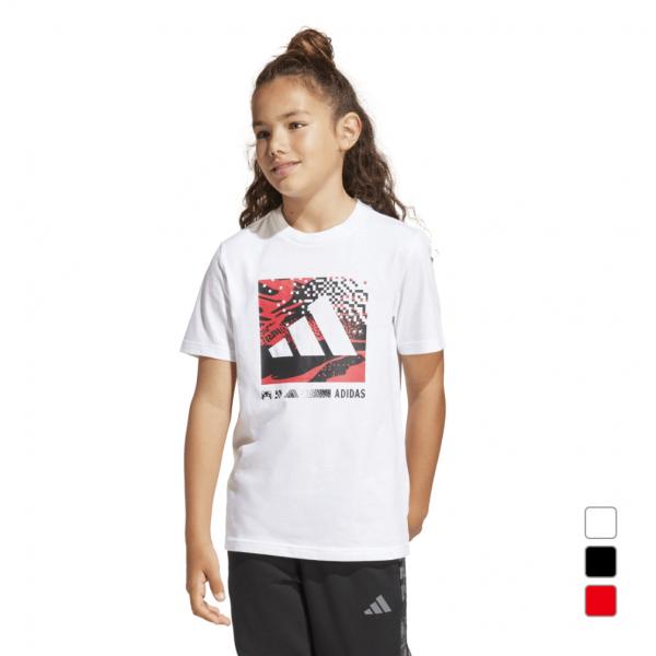 adidas（アディダス） ジュニア キッズ 子供 半袖 Tシャツ カモ