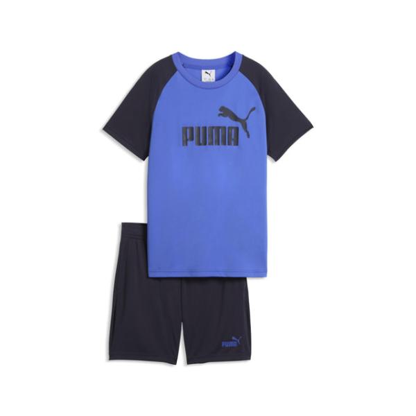 尚志FC 応援 パーカー＆プラクティスシャツセット PUMA サイズXLネイビー PUMA（プーマ） ジュニア キッズ 子供 Tシャツ ハーフパンツ セット