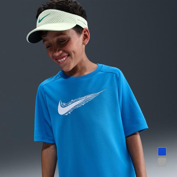 kids Nike DRI-FIT 青 ポロシャツ ナダルアカデミー kids Nike DRI-FIT 青 ポロシャツ ナダルアカデミー Rafa Nadal