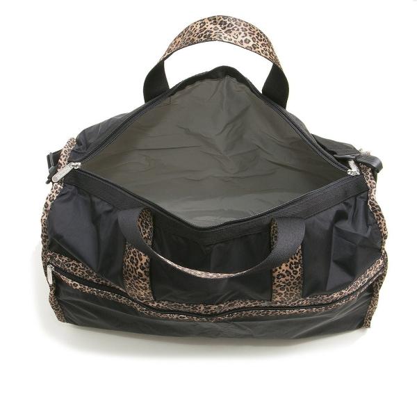 スーパーセール レスポートサック Lesportsac ボストンバッグ Large Weekender レディース Cheetah Noir 7185 F403 夏セール