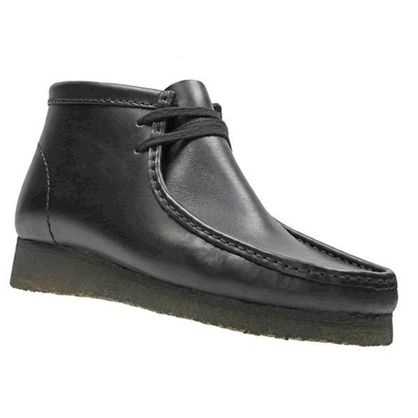 ワラビーブーツ Wallabee Boot クラークス メンズ オリジナルズ ブラックレザー Clarks Originals e Bk Lf アルファ 通販 Yahoo ショッピング