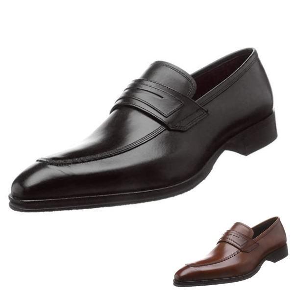 M413 マドラス アンテーク仕上げを施したコインローファのビジネスシューズ Madras ブラック ライトブラウン M413 Lf アルファ 通販 Yahoo ショッピング