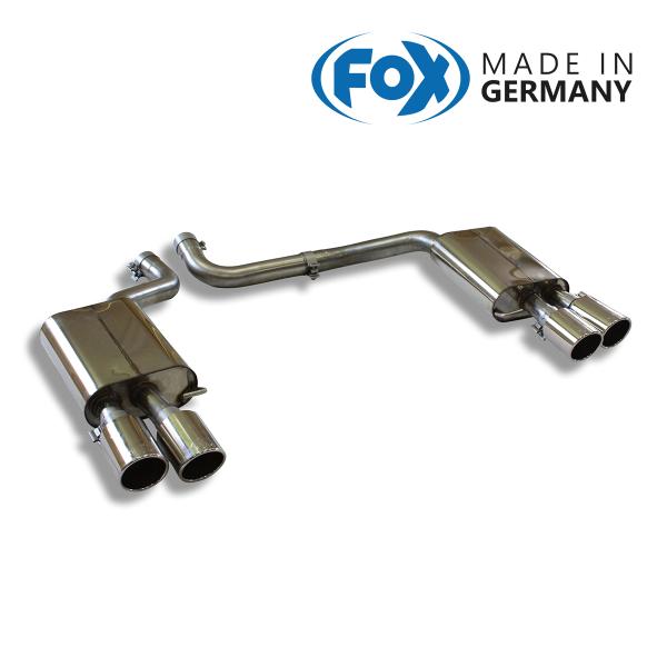 FOX フォックス オールステンレスマフラー(リアマフラー) AUDI FOX フォックス オールステンレスマフラー(リアマフラー) AUDI