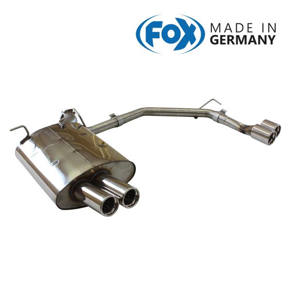 FOX フォックス オールステンレスマフラー（リアマフラー） BMW