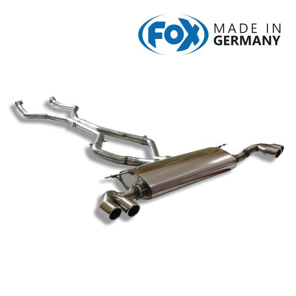 IPE  X5M/X6M マフラー本体 ステンレス製 FOX フォックス オールステンレスマフラー BMW F15 X5 xDrive50i用