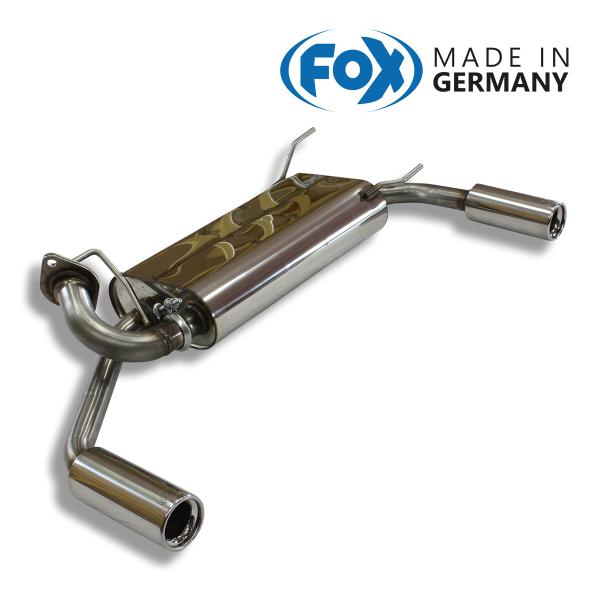 FOX フォックス オールステンレスマフラー（リアマフラー） MAZDA
