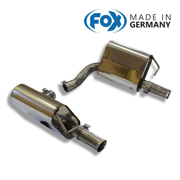 MercedesBenz W205 RITZMAKINGハーフステンレスマフラー FOX フォックス オールステンレスマフラー（リアマフラー） MERCEDES