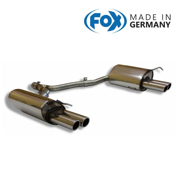FOX フォックス オールステンレスマフラー（リアマフラー） MERCEDES