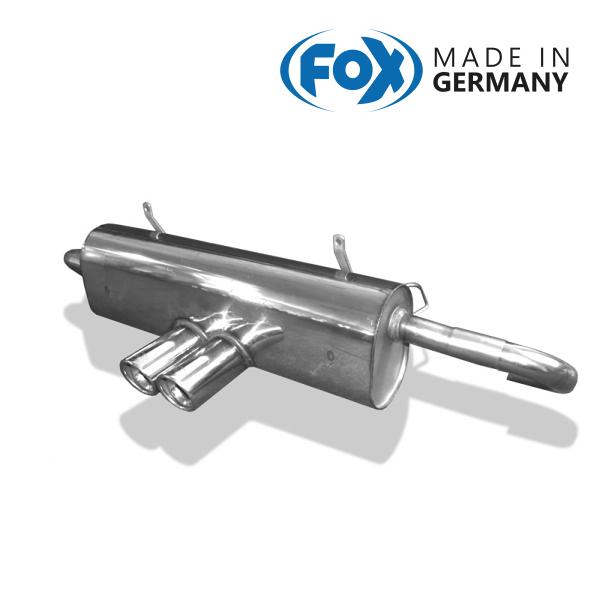 FOX フォックス オールステンレスマフラー（リアマフラー） PORSCHE