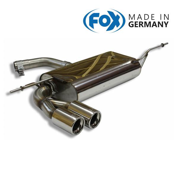 FOX フォックス オールステンレスマフラー（リアマフラー） VOLKSWAGEN