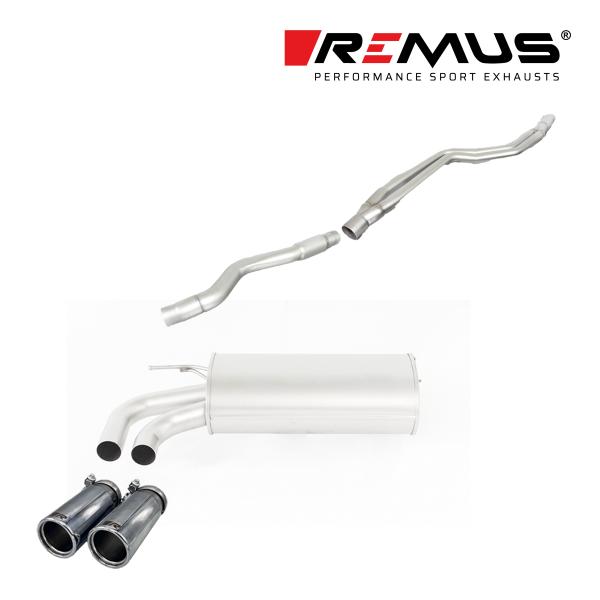 REMUS レムス キャタバックマフラー BMW B48エンジン用 新品 REMUSマフラー for B48エンジン | Studie[スタディ]