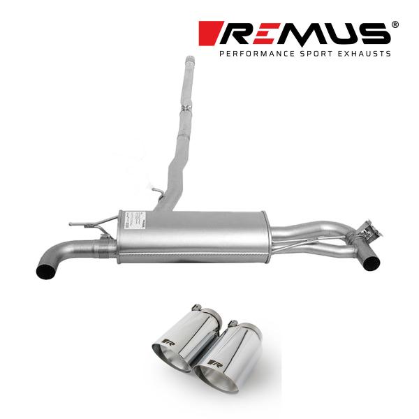 wtpda REMUS マフラー　R55 MINI クラブマン FOX フォックス オールステンレスマフラー（リアマフラー） MINI