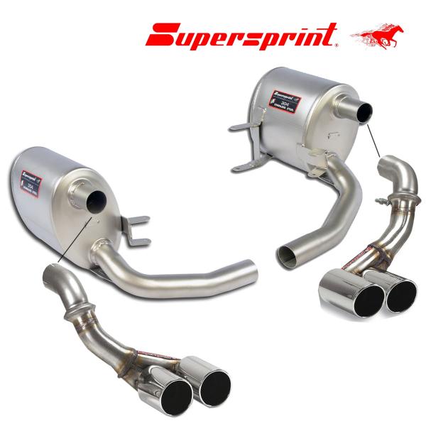 Supersprint リアマフラー ポルシェ 997(997.1) カレラ 3.6 Supersprint リアマフラー ポルシェ 997(997.1) カレラ 3.6