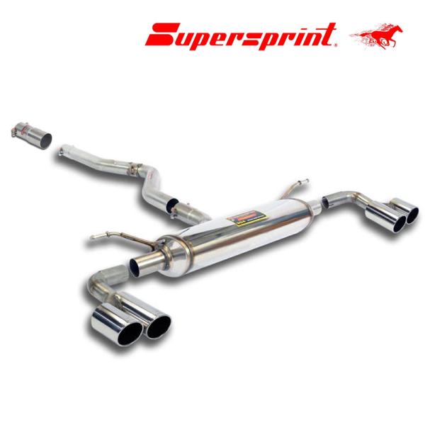BMW F34 F30 スーパースプリント　リアマフラー　3シリーズ alpha-online-shop_ss-521643--