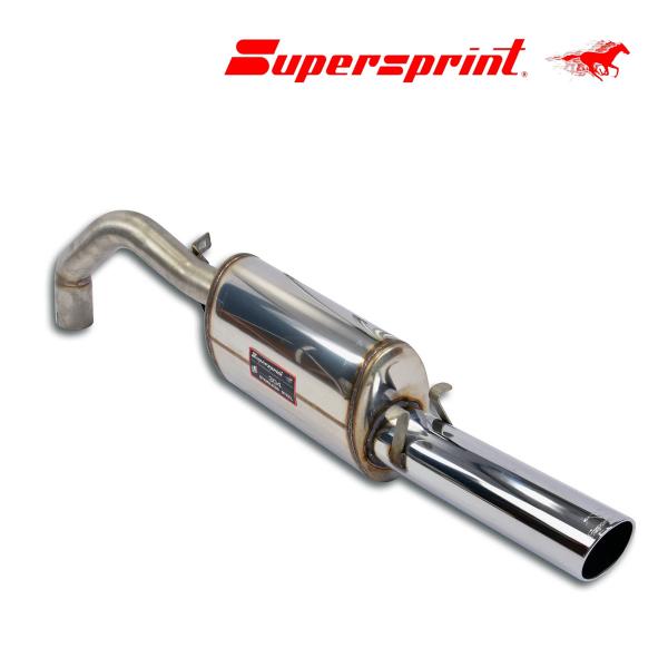 Supersprint リアマフラー アルファ75 2.0ツインスパーク 〇90x85mm