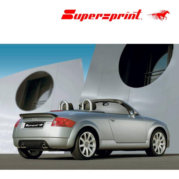 Supersprint リアマフラー AUDI TT(8N) クーペ / ロードスター