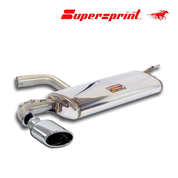 Supersprint リアマフラー Volkswagen ゴルフ7 TSIハイライン 〇