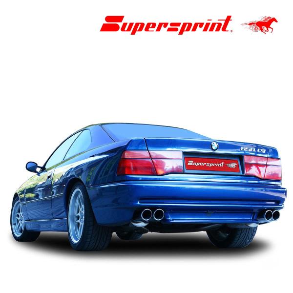 Supersprint リアマフラー BMW E31 840Ci ○○-○○90mm : ss-785023