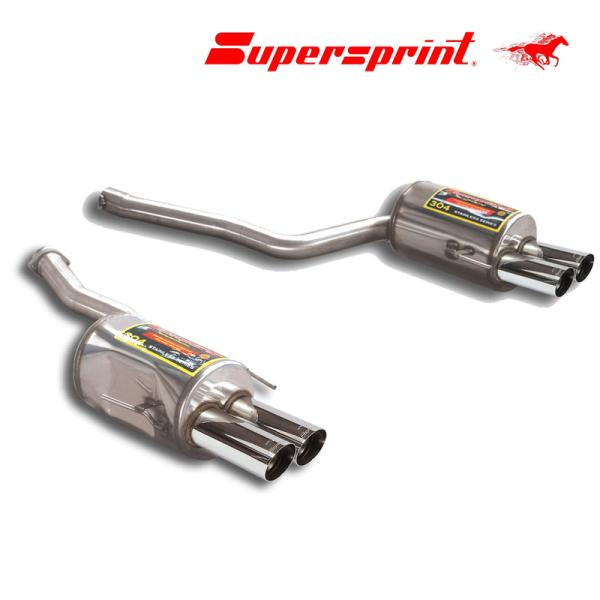 Supersprint リアマフラー BMW E31 840Ci ○○-○○76mm