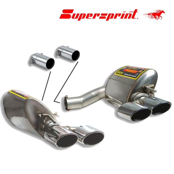 Supersprint リアマフラー MERCEDES BENZ R230 SL350(