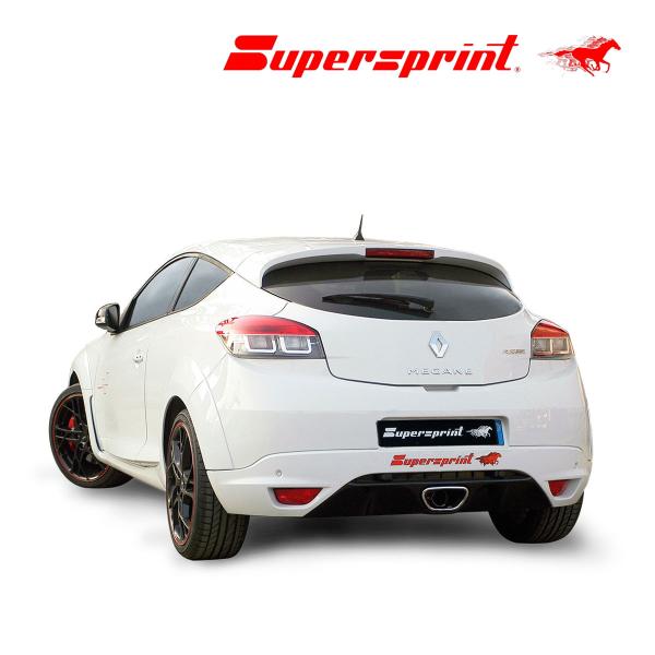 スーパースプリント Renault Supersprint 品番 273 トロフィー Cup S トロフィー2 275トロフィーr 品番 Exhaust Ss Sport メガーヌiii Rs メガーヌiii Rs Shop リアマフラー Alpha