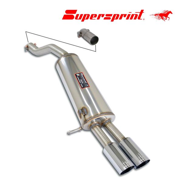 Supersprint リアマフラー ポロ(AW) TSIトレンドライン/コンフォート
