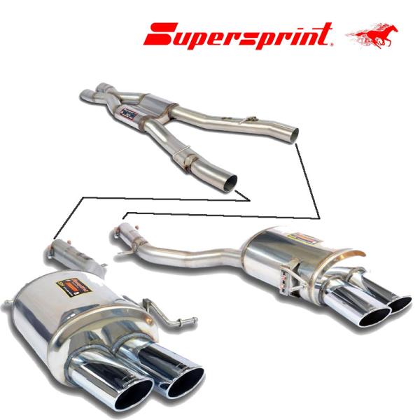  E46 330i Supersprint マフラー車検対応 直6サウンド alpha-online-shop_ss-986403--