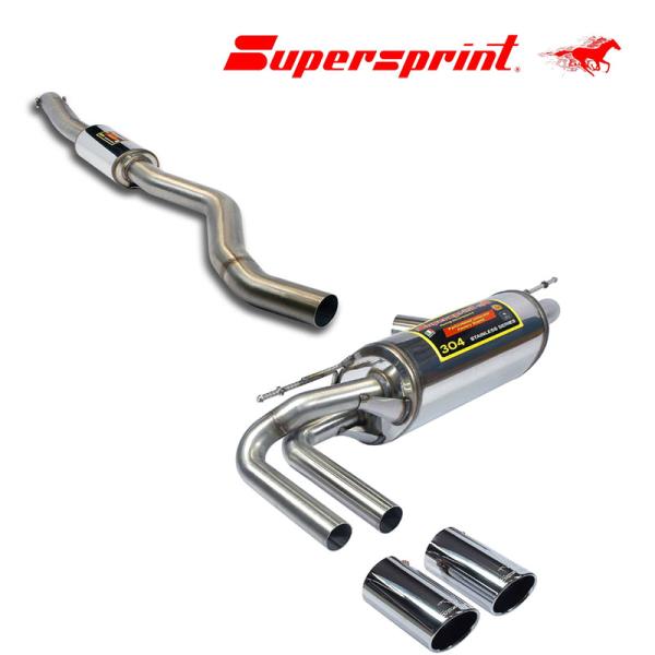 BMW F34 F30 スーパースプリント　リアマフラー　3シリーズ BMW F34 F30 スーパースプリント リアマフラー 3シリーズ Supersprint