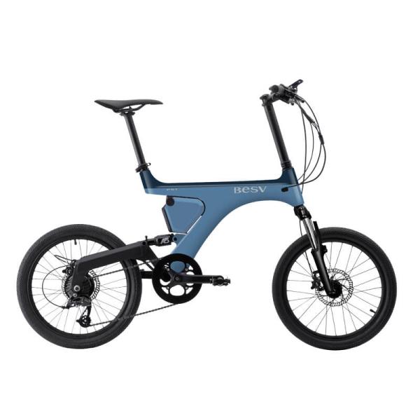 直接引取　BESV PS1 カーボン電動アシスト自転車 2024年10月購入品 BESV PSシリーズ 来店納車限定 PS1 カーボンモノコックフレーム Blue