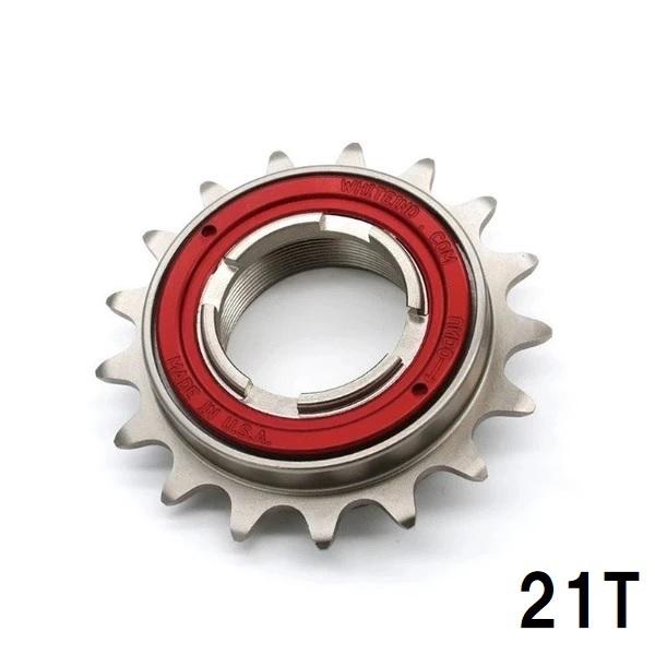 WHITE INDUSTRIES ENO 21T(36ノッチ) RED フリーホイール ホワイト