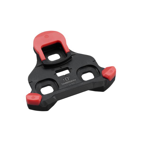 SHIMANO CL-SL100 SPD-SLR 赤 +-0度(固定) クリートナットつき 1ペア シマノ