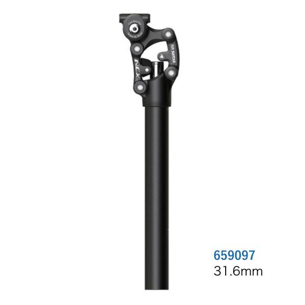 SR SUNTOUR NCX サスペンションシートポスト 31.6X350mm ブラック