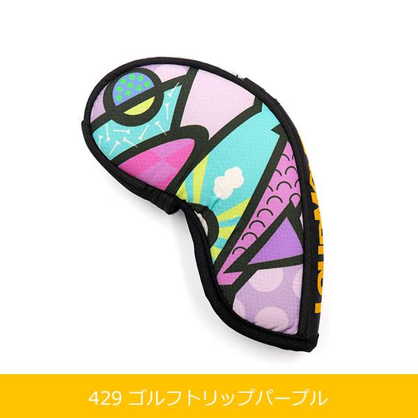 ラウドマウス ゴルフ アイアンカバー メンズ レディース 437ゴルフトリップパープル LM-HC0019/ IR / Loudmouth