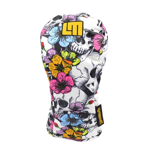 人気カラー！ 限定販売 ラウドマウス ゴルフ ヘッドカバー ドライバー用 151 スカルフラワーズ （Skull Flowers） メンズ レディース LM-HC0020/DR