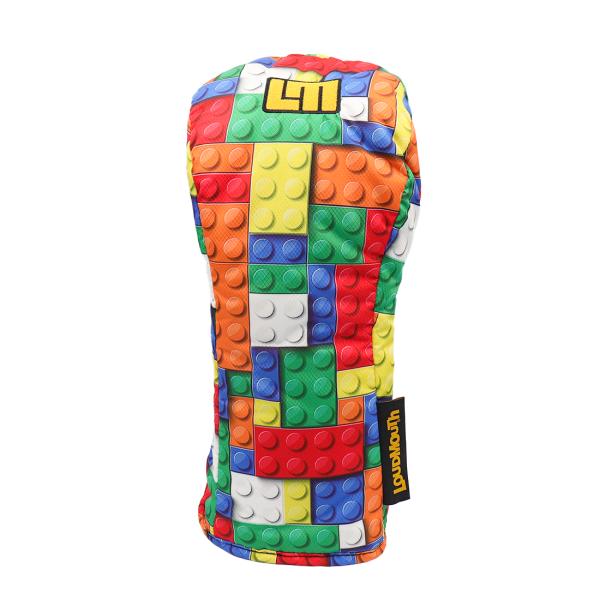 人気カラー！ 限定販売 ラウドマウス ゴルフ ヘッドカバー ドライバー用 445 ブロックラッシュ メンズ レディース LM-HC0019CH/DR / Loudmouth