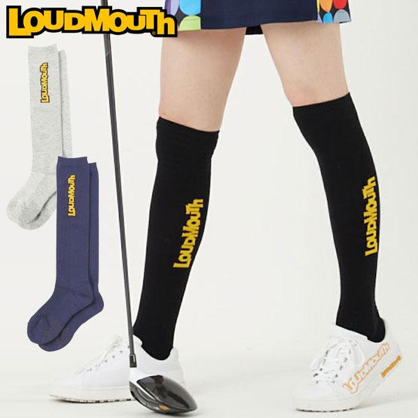ラウドマウス Loudmouth  レディース  ハイソックス  ゴルフ スポーツ用  762956  滑り止め付き（ゆうパケット発送）
