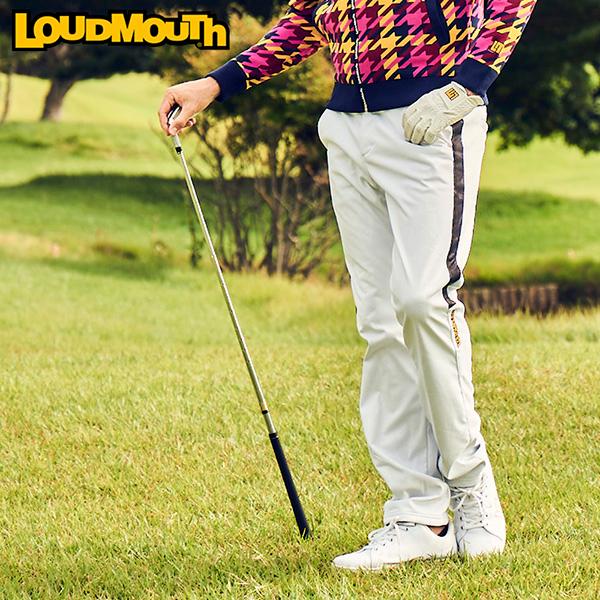 ラウドマウス メンズ ゴルフウェア ボンディング ロング パンツ 防風