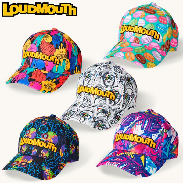 ラウドマウス ゴルフ キャップ メンズ レディース ユニセックス 773921 2023FW 773-921 / LOUDMOUTH 柄 派手柄 帽子 キャップ 日除け
