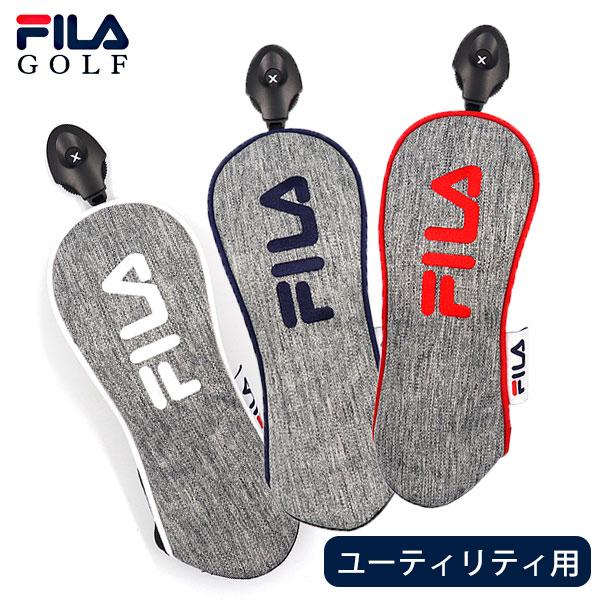 FILA / フィラ ゴルフ ヘッドカバー ユーティリティ用 / メンズ レディース / ダイヤル式番手表示 / 793-975