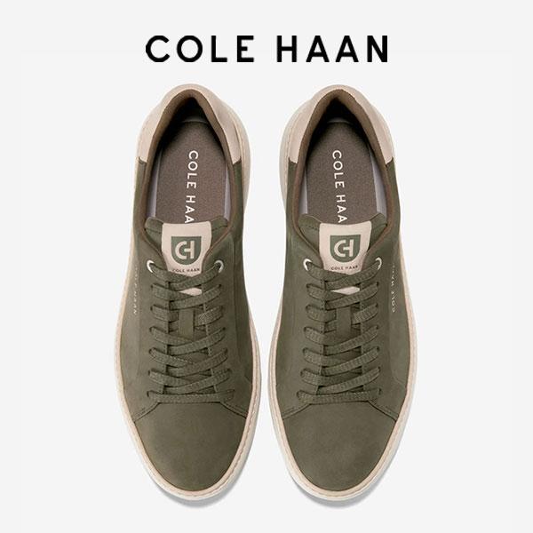 COLE HAAN コールハーン レザー シューズ グランドプロ トップスピン スニーカー C41680 / 並行輸入 / 牛革