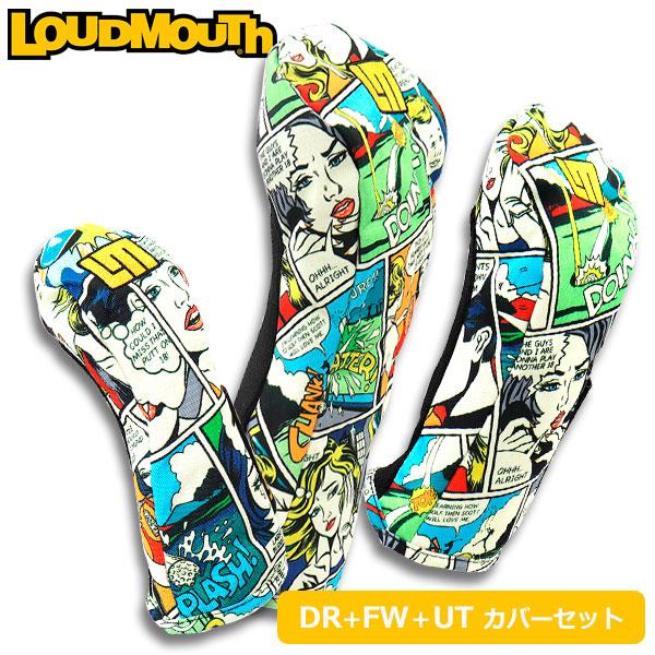 Loudmouth - loudmouth ヘッドカバーセット ラウドマウス ヘッドカバー セット （ドライバー x1