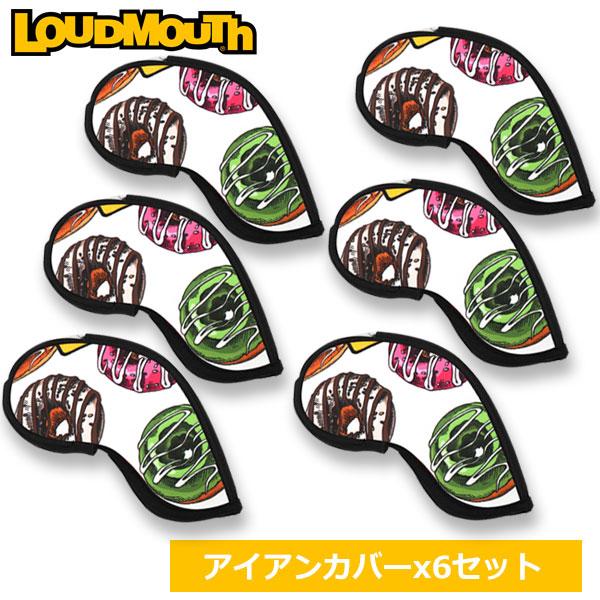 LOUDMOUTH（ラウドマウスゴルフ） ラウドマウス アイアンカバー 6個