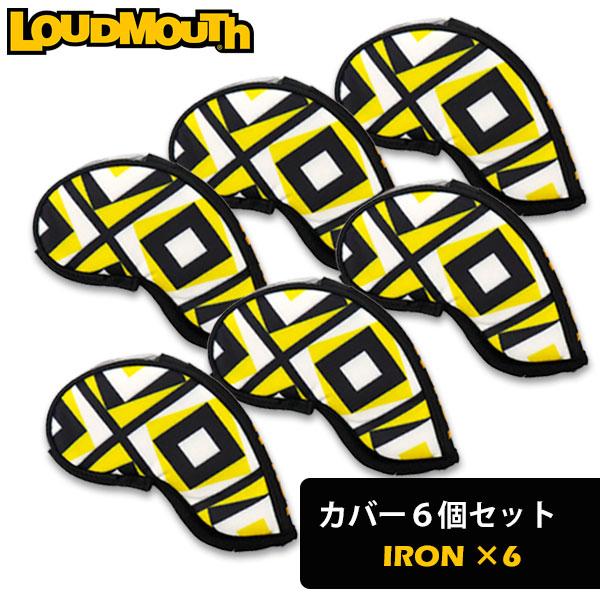 LOUDMOUTH（ラウドマウスゴルフ） ラウドマウス アイアンカバー 6個