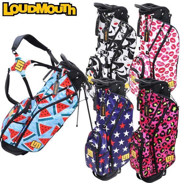 即納 / ラウドマウス キャディバッグ スタンド 8.5インチ メンズ レディース LM-CB0010 / Loudmouth